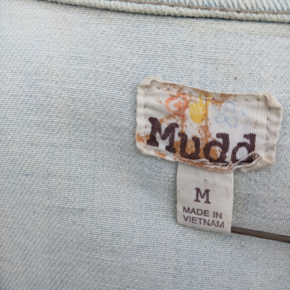 Mudd Distressed Denim Jacket Size: Medium - Picture 13 of 14